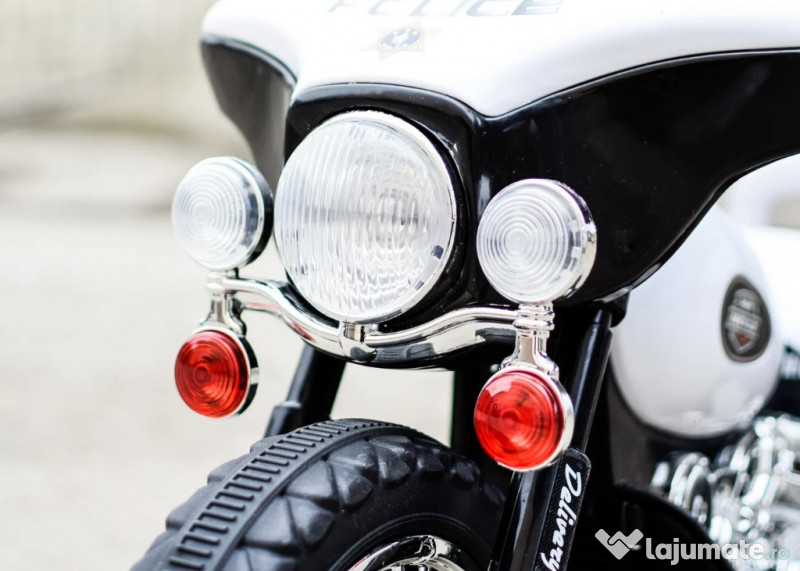 Motocicleta electrica pentru copii 1-4 ani, Kinderauto Police JT568 