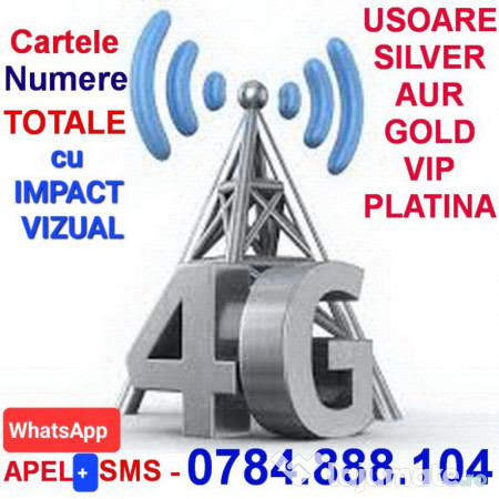 Cartela Numar.Cartele Sim Numere Vodafone.Telekom.Orange.Aur.Gold.Vip