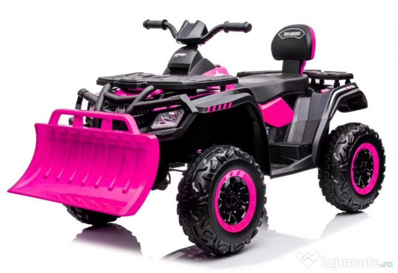 ATV electric 4x4 cu accesorii incluse Kinderauto BJS615 320W 24V pink 