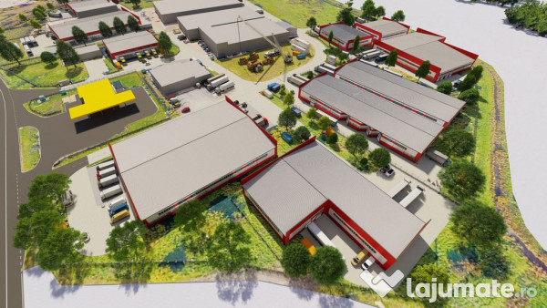 Teren industrial 9000 mp în Parcul Industrial UTA2 Arad 