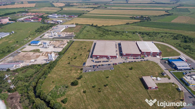 Teren industrial 9000 mp în Parcul Industrial UTA2 Arad 