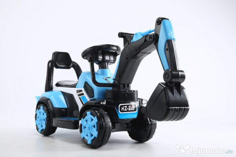 Miniexcavator pt. copii, Kinderauto BJXZ216 cu incarcator manual