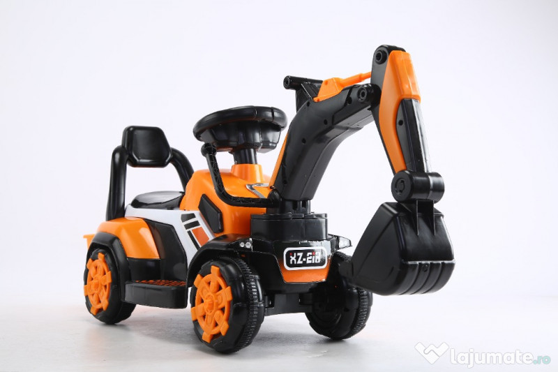 Miniexcavator pt. copii, Kinderauto BJXZ216 cu incarcator manual
