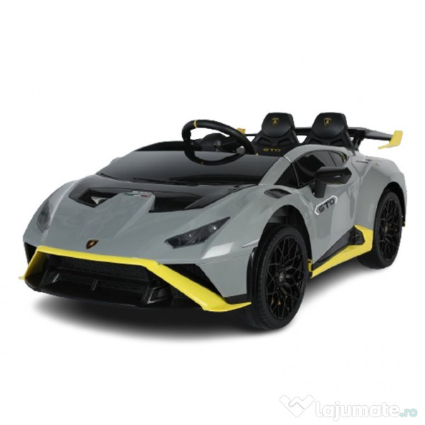 Masinuta electrica cu functie drift Lamborghini Huracan STO 2x 250W