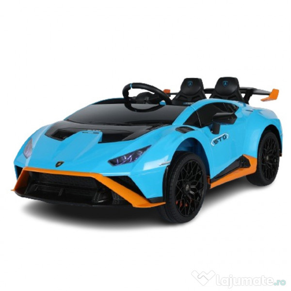Masinuta electrica cu functie drift Lamborghini Huracan STO 2x 250W