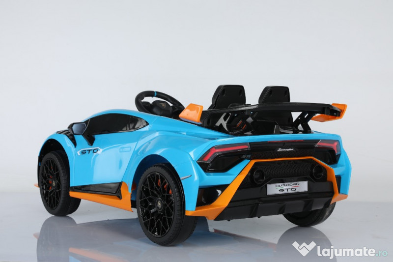 Masinuta electrica cu functie drift Lamborghini Huracan STO 2x 250W