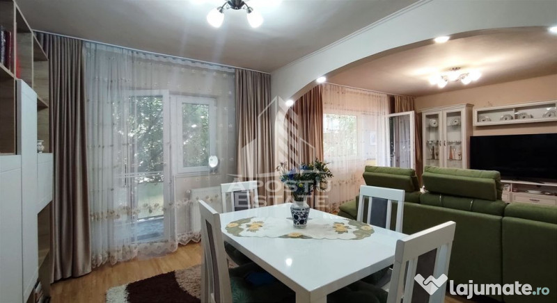 Apartament 4 camere, centrala proprie, zona Miorita