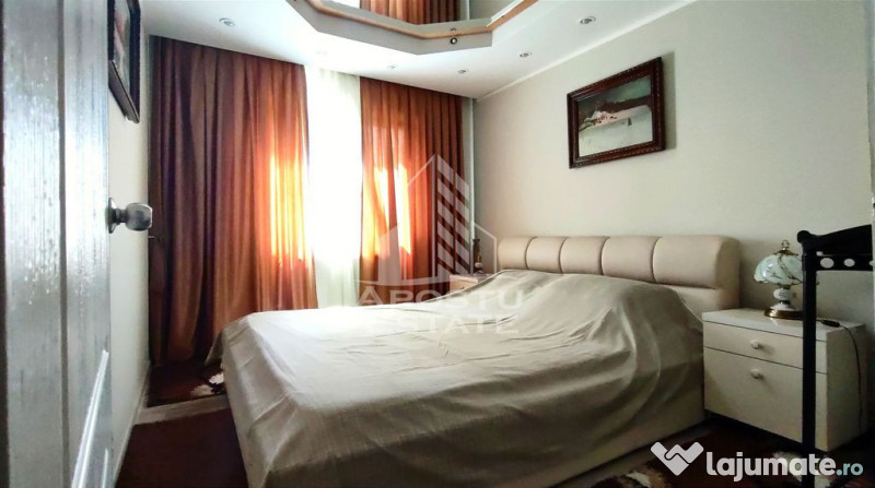 Apartament 4 camere, centrala proprie, zona Miorita