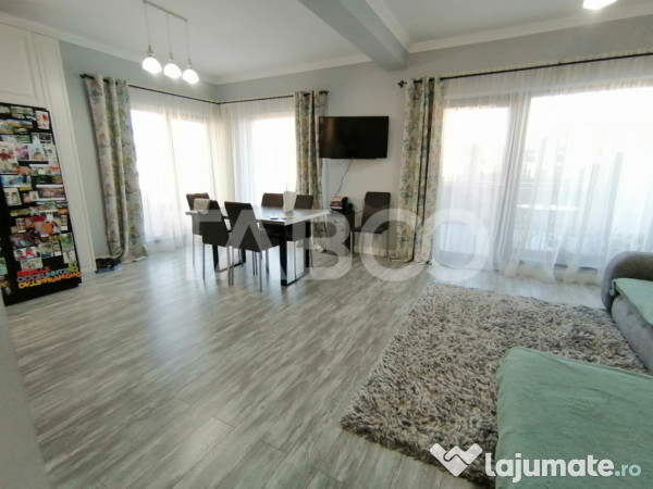 Casa tip duplex 5 camere 120 mpu complet mobilata si utilata 