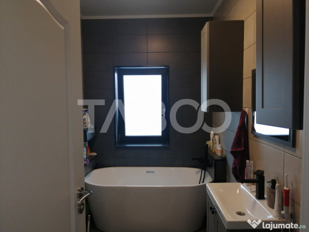 Casa tip duplex 5 camere 120 mpu complet mobilata si utilata 