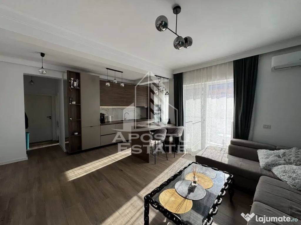 Apartament cu 2 camere, Centrala Proprie, Loc De Parcare,... 