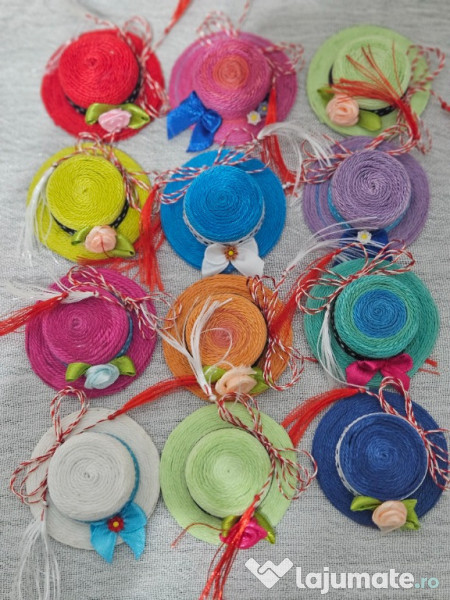 Pălăriuțe Mărțișore 