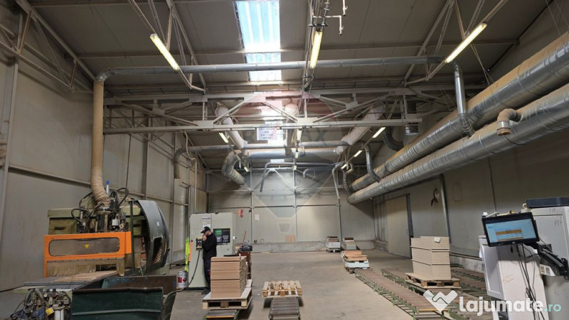 DE VANZARE Hala | 17.230mp | 4MW | 3ha Teren | Sebes | A1 