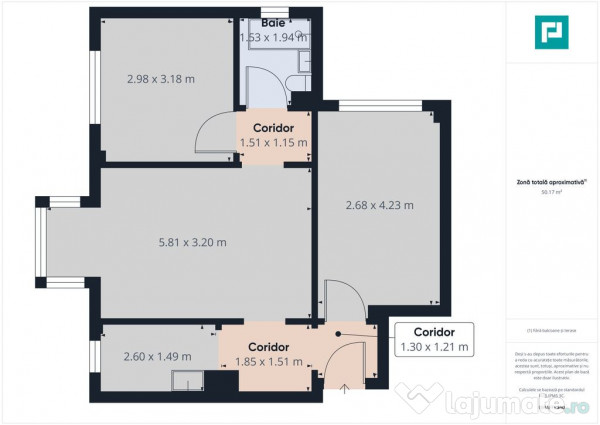 Apartament 3 camere pe str Hateg in Vlaicu