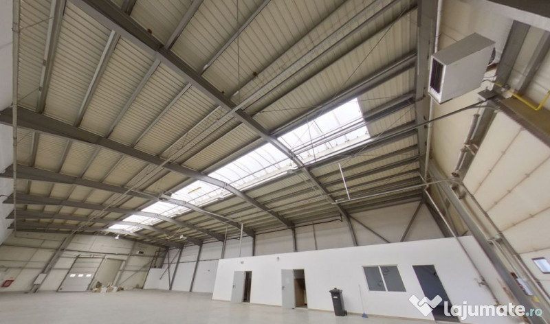 Hală industrială de 727 mp la autostrada A1