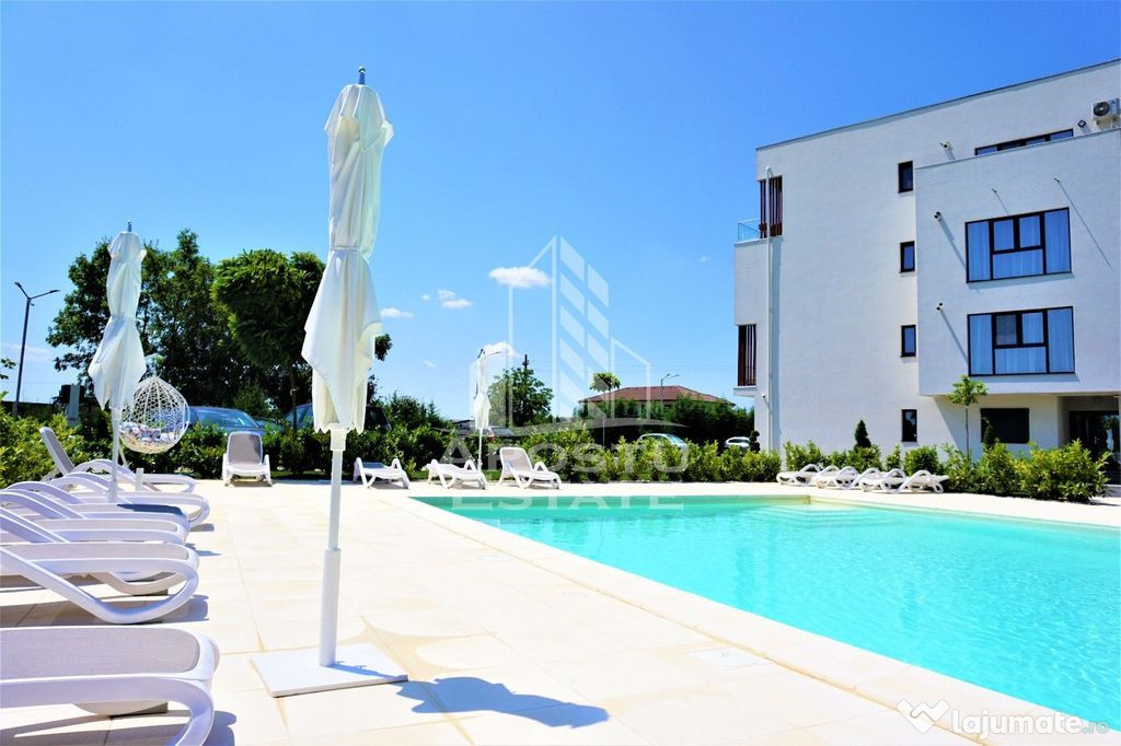 Apartament cu 2 camere, loc de parcare, piscina, Sweet Ho... 