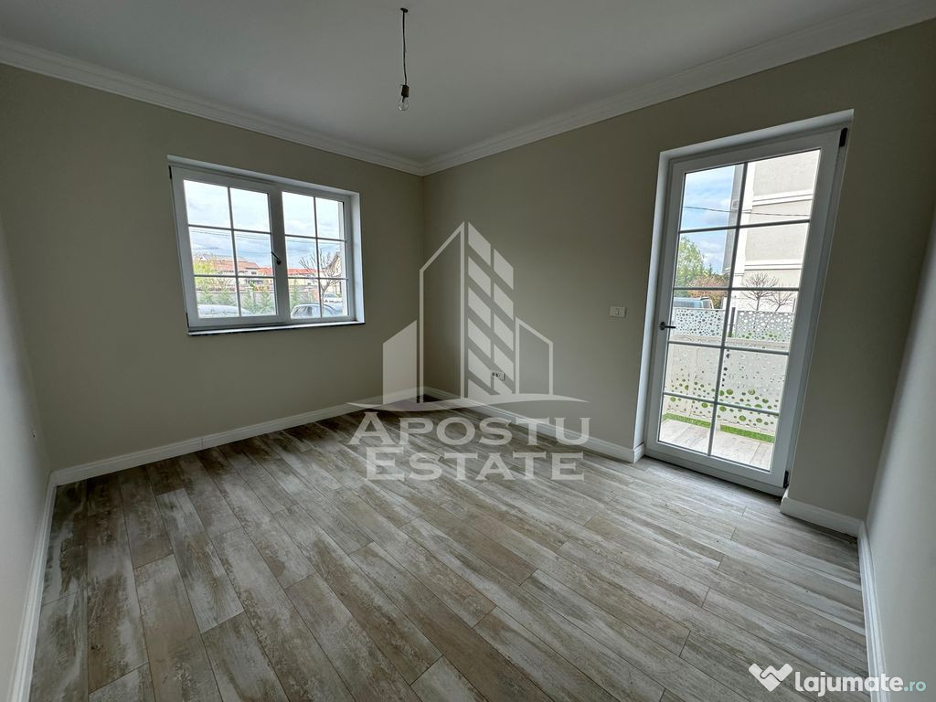 Apartament cu 2 camere si gradina de 45mp in Giroc la asf...