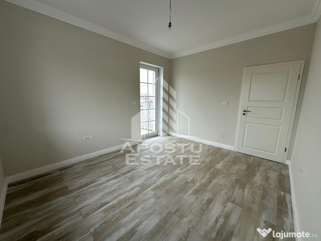 Apartament cu 2 camere si gradina de 45mp in Giroc la asf...