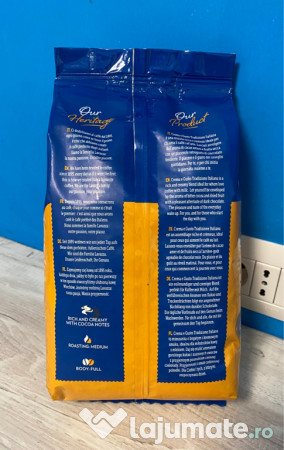 Cafea boabe Lavazza Crema e Gusto Tradizione Italiana, 1 kg 