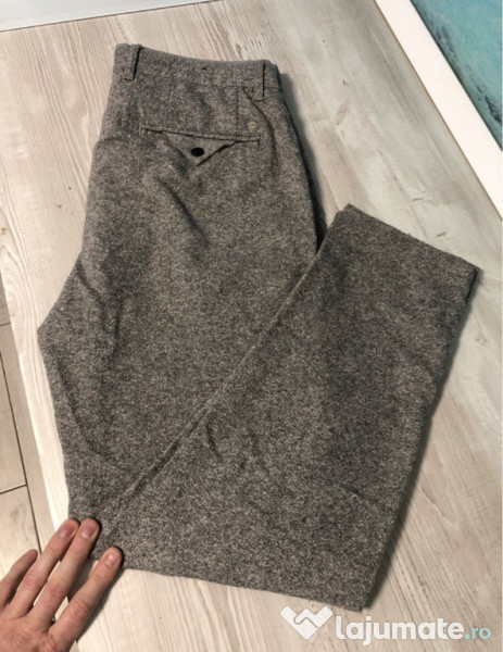 Pantaloni gri Zara, bărbați, mărime M - EUR 40/ USA 31