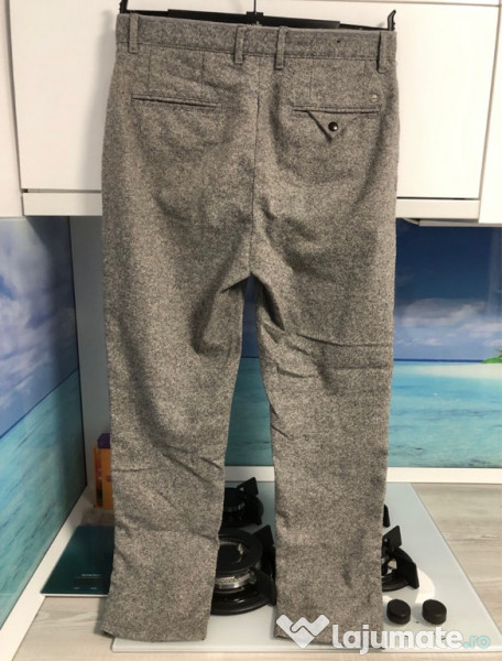 Pantaloni gri Zara, bărbați, mărime M - EUR 40/ USA 31