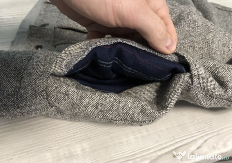 Pantaloni gri Zara, bărbați, mărime M - EUR 40/ USA 31