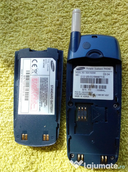 Telefoane-Telefon-Mobil-Colectie-Samsung SGH-R225M+Baterie+Incarcator 