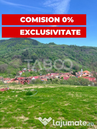 Teren 1059 mp in Raul Sadului– Natura liniste si investit 
