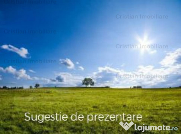 Teren intravilan de constructii Centura- 1866mp cu 26m desch 