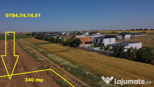 Teren INTRAVILAN / gaz si curent / com Berceni 