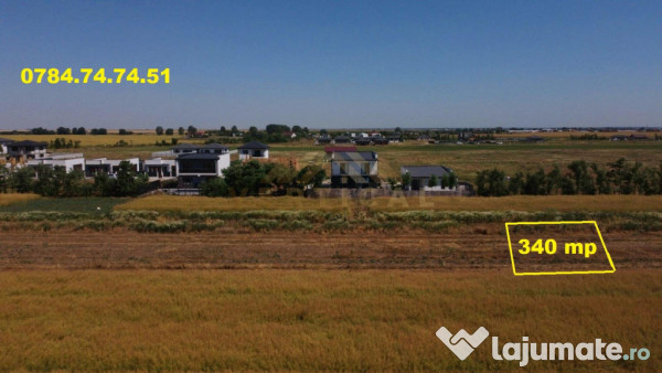 Teren INTRAVILAN / gaz si curent / com Berceni 