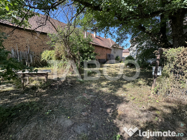 Casa cu potential de investitie in centrul satului 1540 mp t