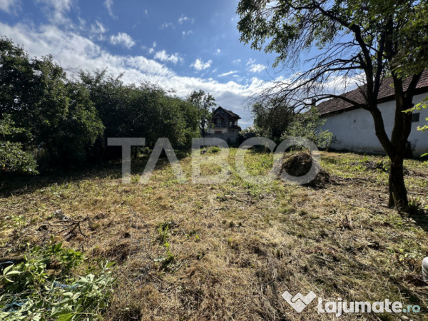 Casa cu potential de investitie in centrul satului 1540 mp t