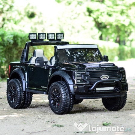 Masinuta electrica Ford Super Duty F450, 2x 150W, 24V 14Ah