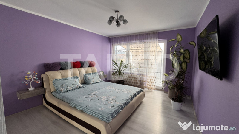 Apartament cu 3 camere de vanzare 80mp mobilat utilat terasa