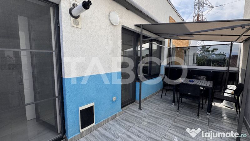 Apartament cu 3 camere de vanzare 80mp mobilat utilat terasa