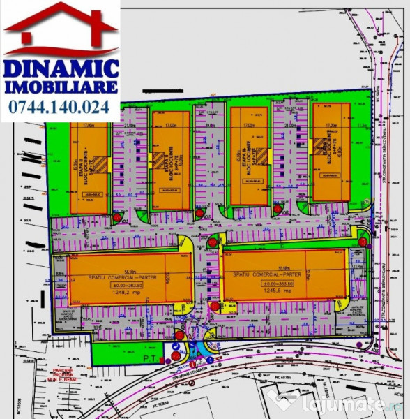 Ansamblu imobiliar mixt–oportunitate de investiție în Piatra-Neamt