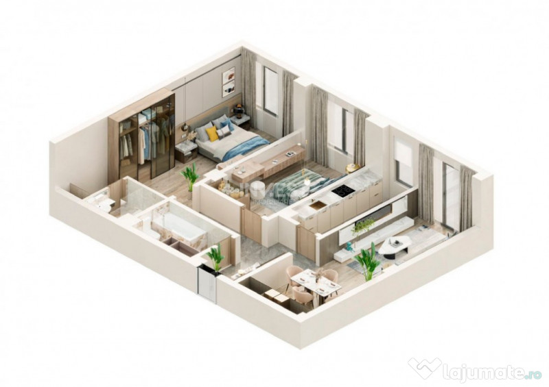 COMISION 0%! Apartament 3 Camere Decomandat, 85mp Bloc Nou
