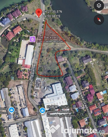 VANZARE Teren intravilan 6,050mp Dobroesti/deschidere la lac 