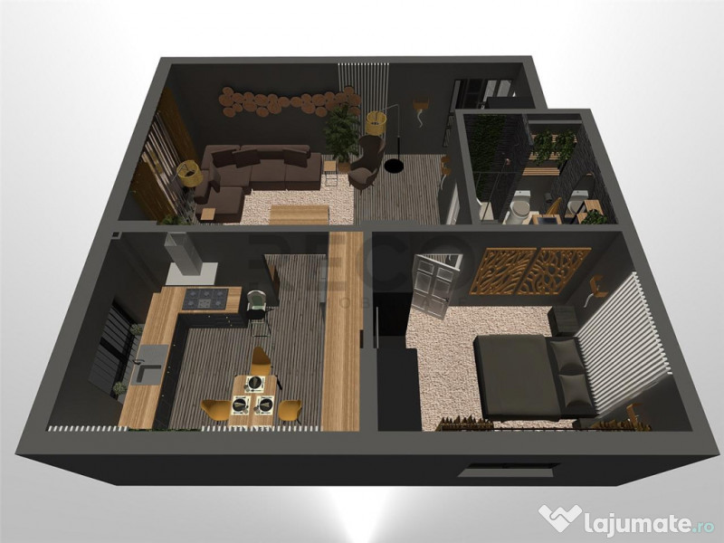 RECO Apartament cu 2 camere, bloc nou, zona Santandrei 