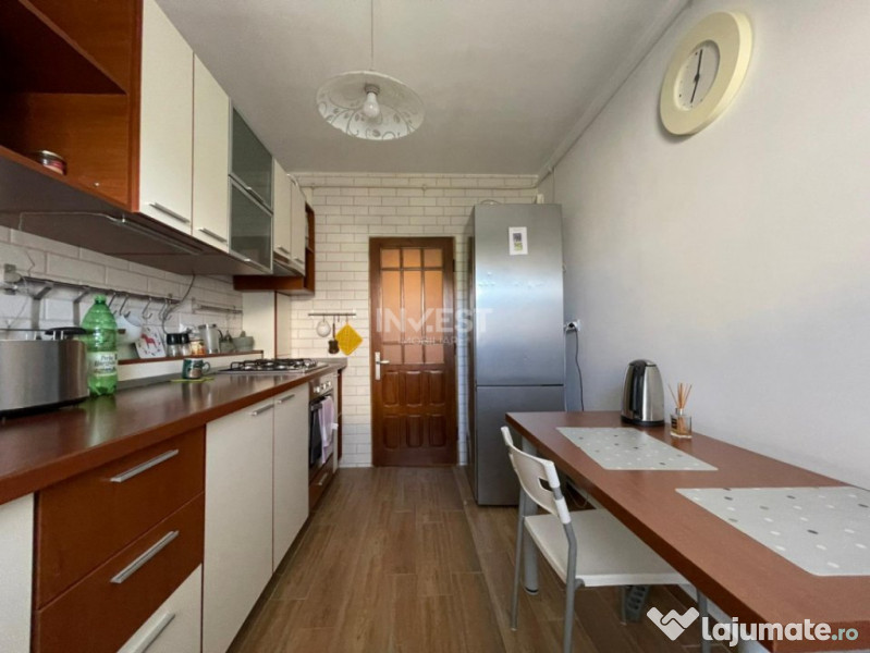 De vanzare! 3 camere, renovat, zona Pacurari - Alpha Bank, I 