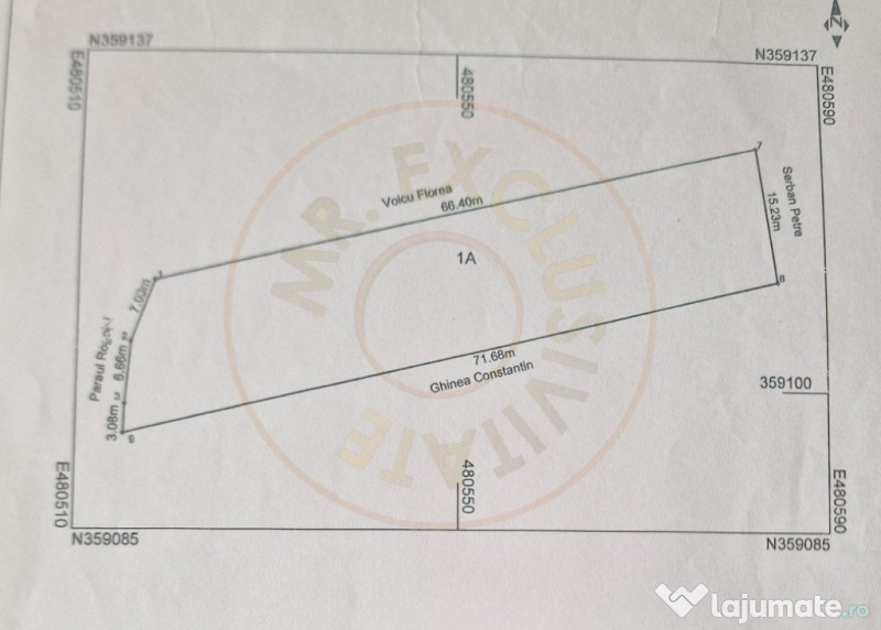 Teren intravilan comuna Sapata, Arges! 