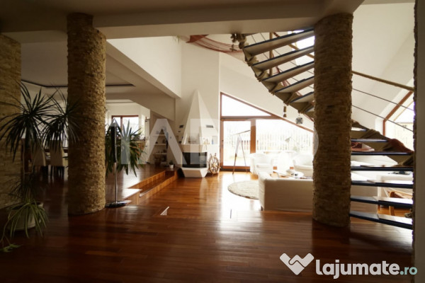 Casa individuala de inchiriat cu 4 camere si 510 teren liber 