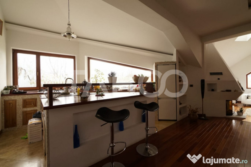 Casa individuala de inchiriat cu 4 camere si 510 teren liber 