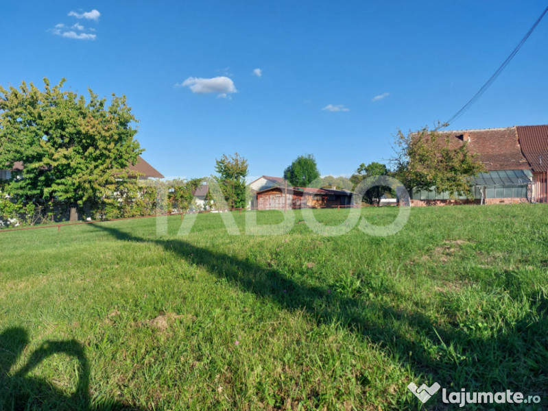Teren intravilan 1298 mp PUZ toate utilitatile zona buna Ci 