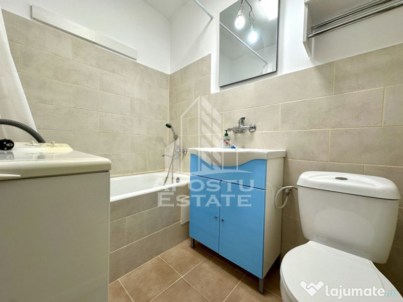 Apartament cu o camera, mobilat si utilat, situat in zona... 