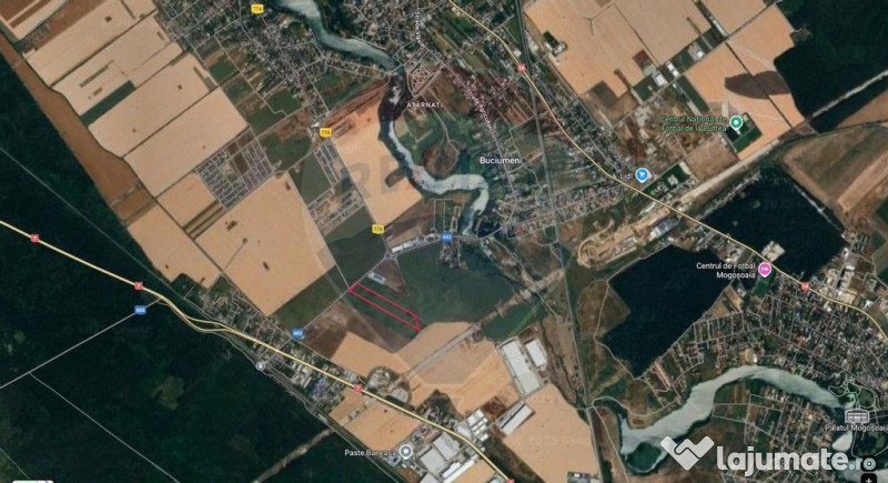 VANZARE Teren intravilan industrial BUFTEA/Strada Milano/... 