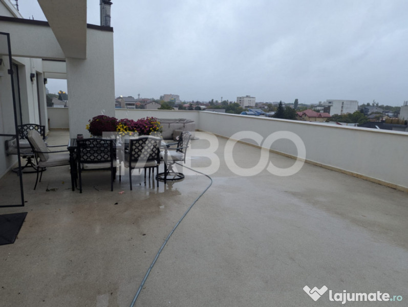 De vanzare Penthouse lux Andronache 4 camere terasa 2 locuri 