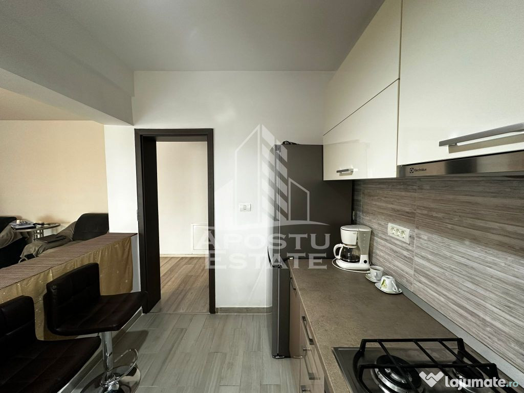 Apartament 2 camere, centrala proprie, loc de parcare, Giroc