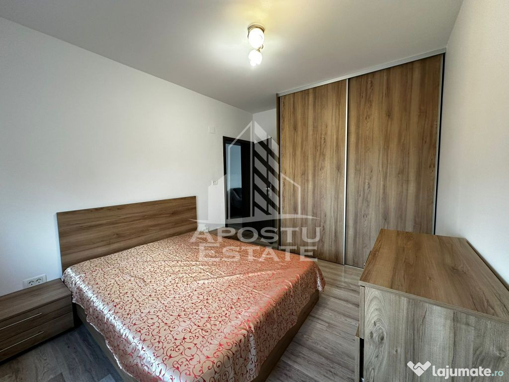 Apartament 2 camere, centrala proprie, loc de parcare, Giroc
